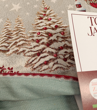 TOVAGLIA NATALE 12P BASIL Tellini S.r.l. Ingrosso Abbigliamento